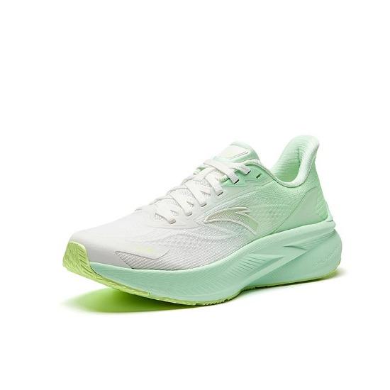 Anta Federleichte lässige Laufschuhe Damen Sneaker Weiß Grün 922525505-1