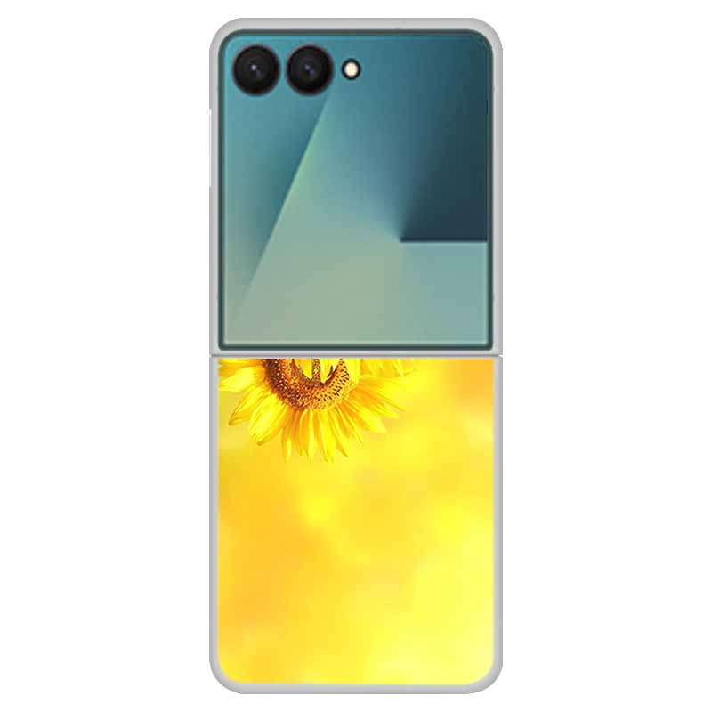 Phone Case For Samsung Galaxy Z Flip 7 5G Case ZFlip 7 Funda 6.9" Clear Plastic / PC Hard Coque For Samsung Galaxy Z Flip7 Cases