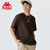 Kappa Retro Short Sleeve New Men's Pattern Printed T-shirt Pure Cotton Round Neck Half Sleeve Summer