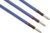 Pilot Frixion Kugelschreiber Mine, 0,5 mm Slim, Mehrfarbiger Typ, Blau, 3er-Pack (LFBTRF30EF3L)