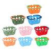 Mini Shopping Basket Toy Set: Dollhouse Grocery & Fruit Accessories