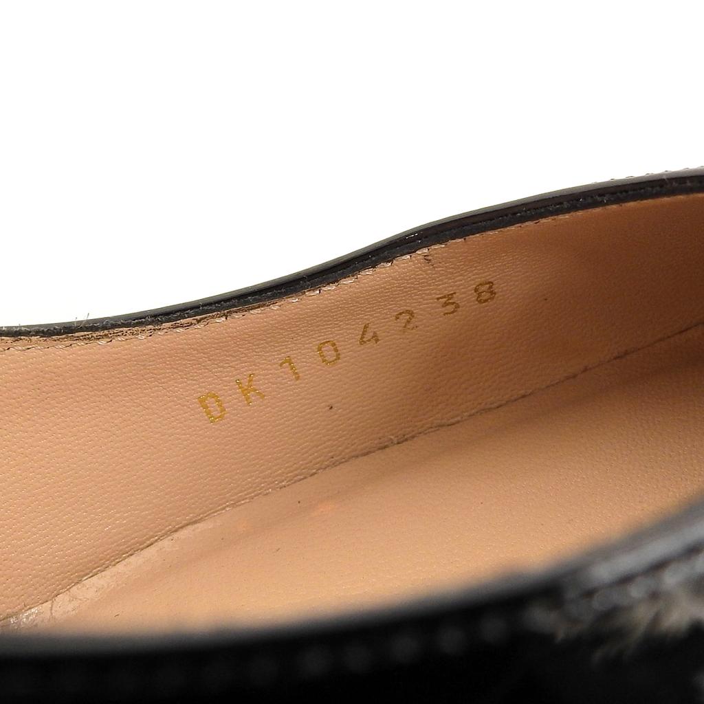 Valentino Garavani Pumps Knöchelriemen schwarz Lackleder Damen 38 Gebraucht