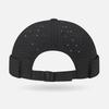 Fashion Mesh Brimless Skullies Cap Breathable Solid Color Docker Hat Casual Adjustable Skullcap Summer Spring