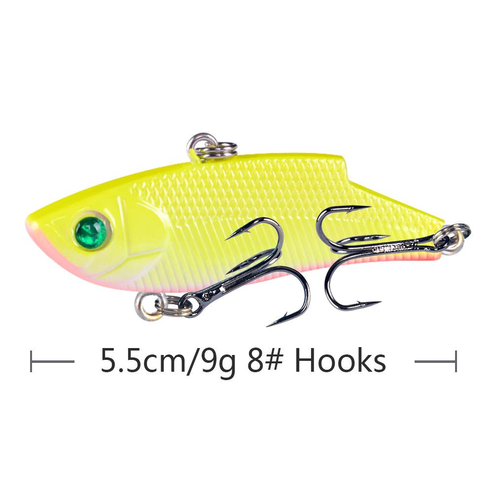 

Вибрирующие бусины-погремушки Вибрирующая рыболовная приманка - Универсальная пресноводная приманка для рыбы Сяоцзуй 5.5cm/9g