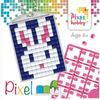 Radošs pikseļu atslēgu piekariņš 4x3cm Trusis