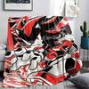 Black Shadow Sonic Dark Form Flannel Blanket, Birthday & Holiday Gift, Dark Shadow Fan Throw for Home Decor.chl