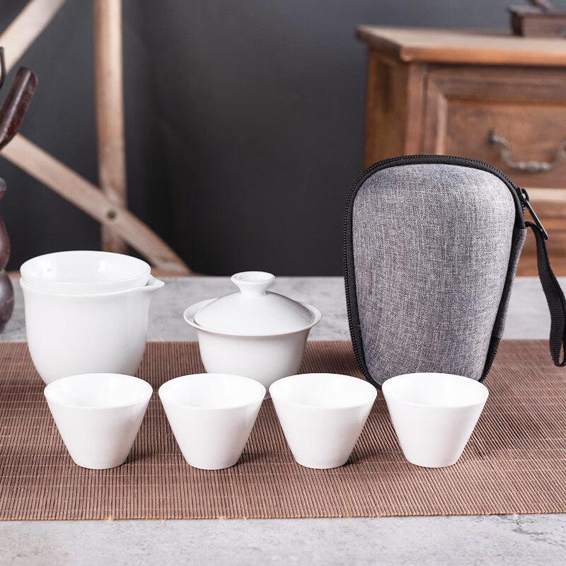 Ceramic Outdoor Travel Tea Set
