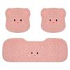 Car Seat Cushion - Thick Plush Winter Rear Seat Cover, Warm & Cute Design