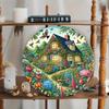 Vintage Metal Tin Sign Wall Art Rustic Decor for Garden Garage Cafe Farmhouse