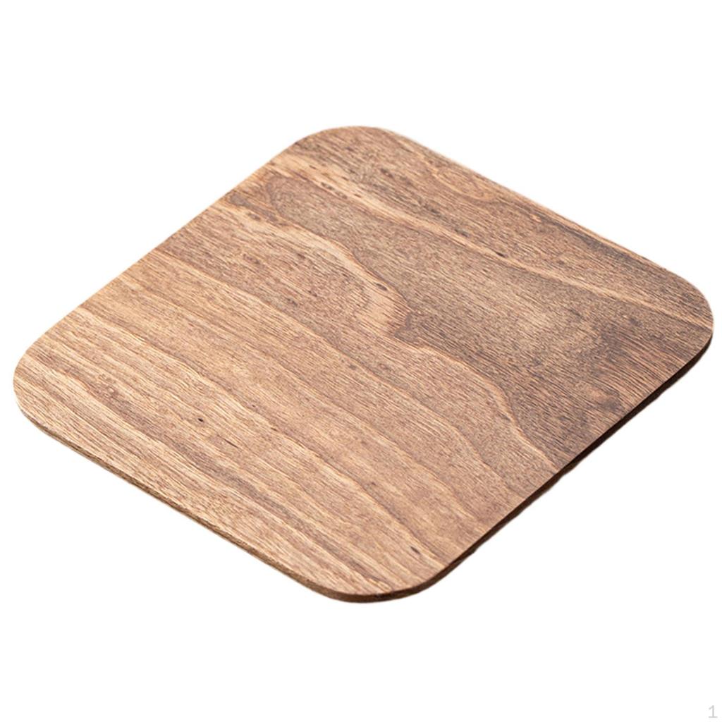 Bamboo Food Tray, Serving Platter, Snack Organizer for Breakfast and Dinner