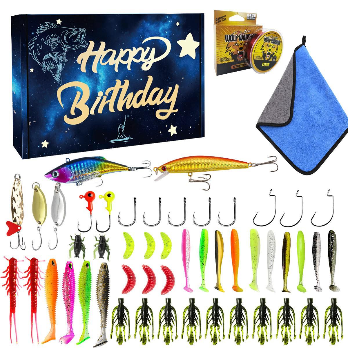 

Mystery Fishing Lure Set for Bass & Trout - Ultimate Bait Box Collection