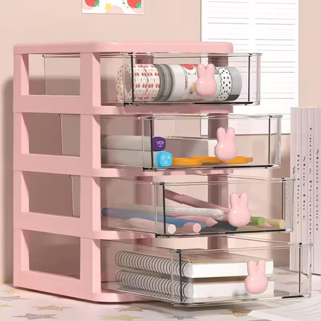 Countertop Storage Box, Makeup Storage Container, Desktop Drawer Type Storage Box, Hair Accessories Sundries Storage Rack