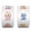 500 Cartoon Dragon Baby Stickers - Cute & Wavy Journal Decoration for DIY Notebooks & Kids' Stationery