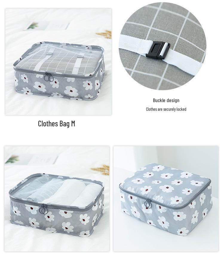 Thickened 7-Piece Travel Storage & Organization Bag Set