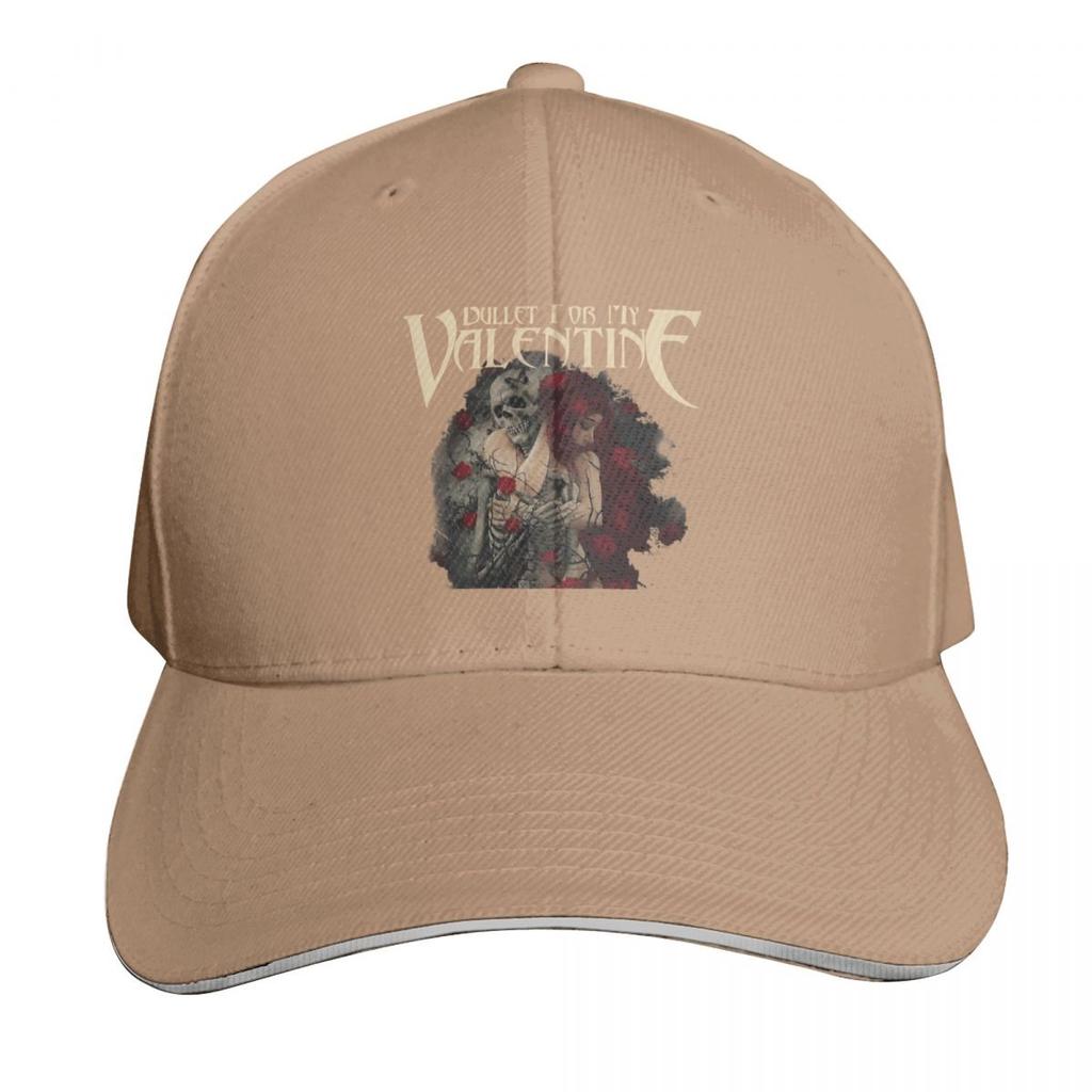 Bullet For My Valentine Skull Red Eyes Baseball Cap Trucker Hat Beach Hat Party Hat Sailor Cap for Unisex Sun Hats For Women Unisexs