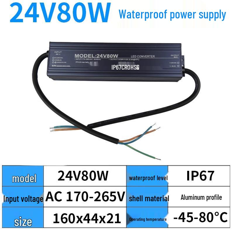 220V to 12V/24V IP67 Waterproof 400W LED Submersible Power Supply Transformer