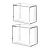 Portable Shatters Resistant Magnetic Holder With Secure Closure Display Case For Trading Cards And Event
