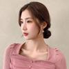 2022 Women's Flower Earrings: New Cat's Eye Stone Clips in Summer Style