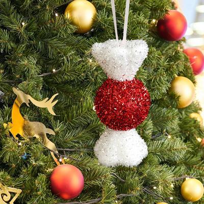 Décorations d'Arbre de Noël Ornements Cadeau Extérieur Pendentif Décor pour Salon