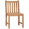 Garden Chairs 6 pcs with Cushions Solid Teak Wood