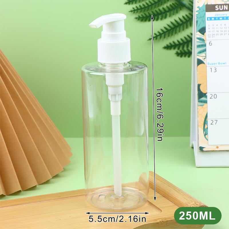 1Pc Refillable Portable Press Type Shampoo Shower Gel Moisturizer Liquid Lotion Cosmetic Container Bottle for Travel