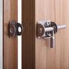 Stainless Steel Door Latch Solid Sliding Bolt Door Latch Lock with Screws Garden Door Bathroom Door Hardware Door Security Lock