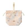 Paul Joe Break Time Marks Lunch Drawstring Bag in Chrysanthemum Nude Pink & (PAJB-TB08-PK)