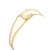 Les Trésors De Lily [K7354] - Bracelet Plaqué or 'Sissi' blanc