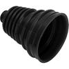 UNIVERSAL SILICONE CV AXLE BOOT DUST COVER BALL HEAD KIT FOR VEHICLES (Black)
