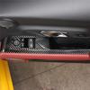 WO-For Toyota Supra GR A90 - Soft Carbon Fiber Car Door Armrest Window Switch Panel Sticker Trim Parts (RHD)
