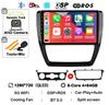 Android 14 Carplay Auto 4G+WIFI Autoradio Für Volkswagen VW Sagitar Jetta Bora 2011-2018 Multimidia Video Player GPS Head Unit