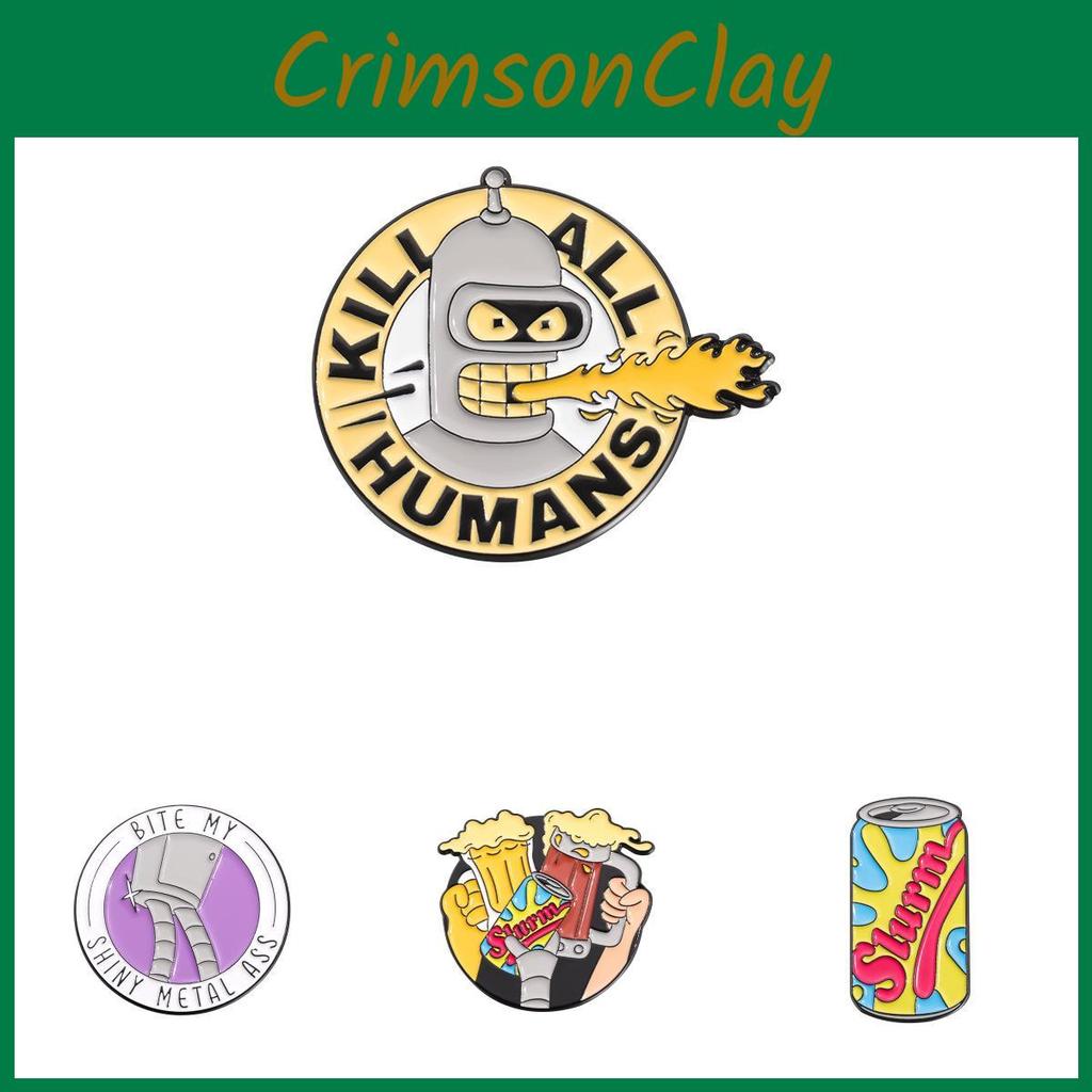 Cartoon Artistic Character Brooch Alloy Pin Eyecatching Design For Collectors And Fashion Lovers