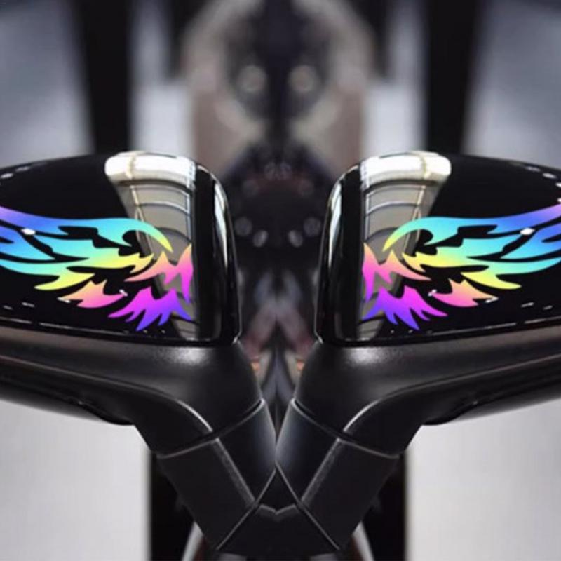 Car Reflective Decal Car Auto Body Sticker Adhesive Colorful Reflective Decal Auto Exterior Decoration Accessories For Vehicle