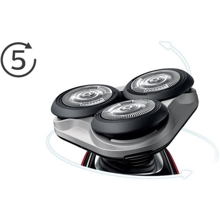 PHILIPS - Blister de 3 têtes pour rasoirs de la série S5000 (S5xxx) - SH50.50