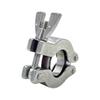KF 10 16 25 40 50 63 80 100 Vacuum Clamp 304 Stainless Steel Sanitarry Pipe Fitting Quick Installation Bracket Sealing Ring