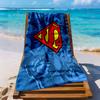 Superman Beach Towel High Absorbency & Quick-Dry Comfortable Lightweight