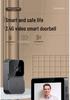 Smart Video Doorbell with Camera, Remote Monitoring, and Display Screen