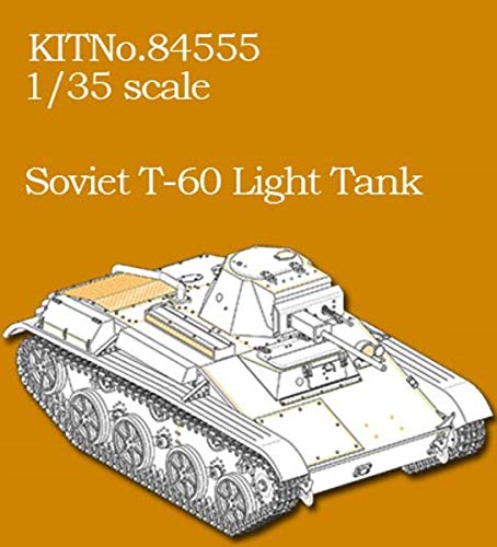 Hobby Boss 1/35 Fighting Vehicle Series Soviet T-60 Light Tank Plastic Model 84555