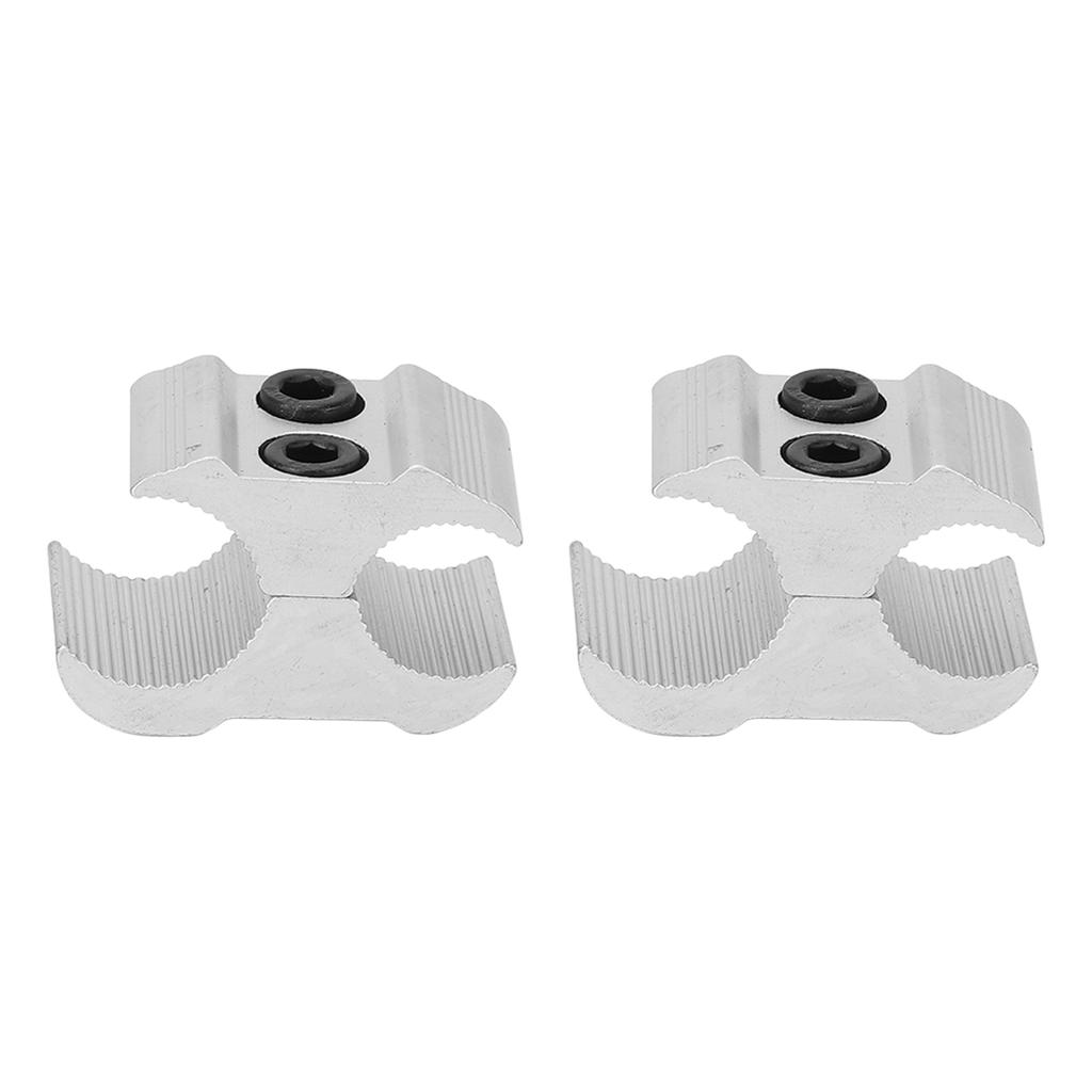 Aluminum Alloy Stepper Professional Wheelchair Pipe Clamp Joint Connector for Walking Aid Accessories