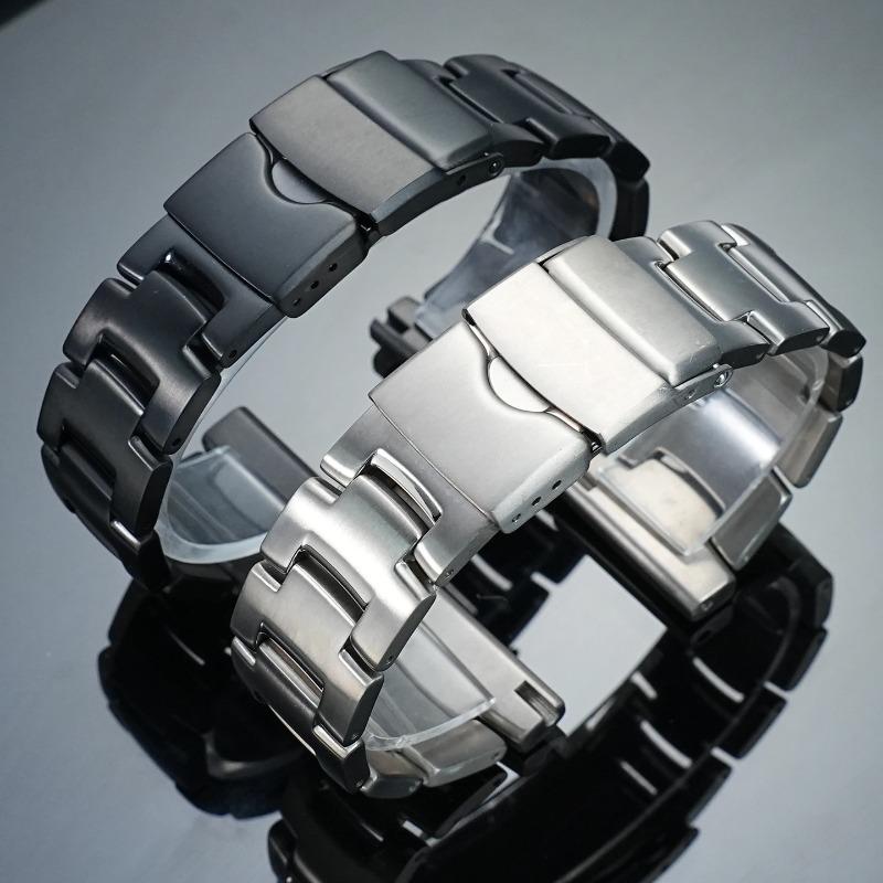 Pro Casio Prorek prw-6600 prg-650 Titanový kovový řemínek k hodinkám PRW-30/50/60/70YT prw-6900/6800 Náramek Titanová slitina Řetěz k hodinkám