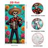 Day of the Dead Outdoor Door Banner - Carnival Party Decoration