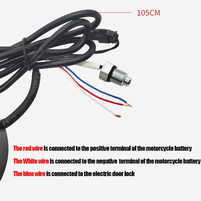 NEW 5-In-1 Waterproof Motorcycle Modified Water Temperature Meter Time Voltmeter 12V Chronometer USB Mobile Phone Charging