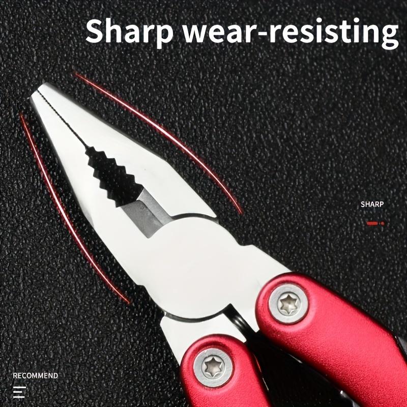 13 In 1 Multi Plier Folding Swiss Knife Pliers Hand Tool Screwdriver Multifunction Knife Tactical Knife Camping Multitools