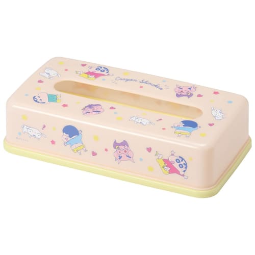 Skater Tissue Paper Storage Container for Soft Packs, Crayon Shin-chan, TSST0-A