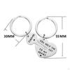 2 X Valentine's Day Keychain Car Boyfriend Girlfriend Couple