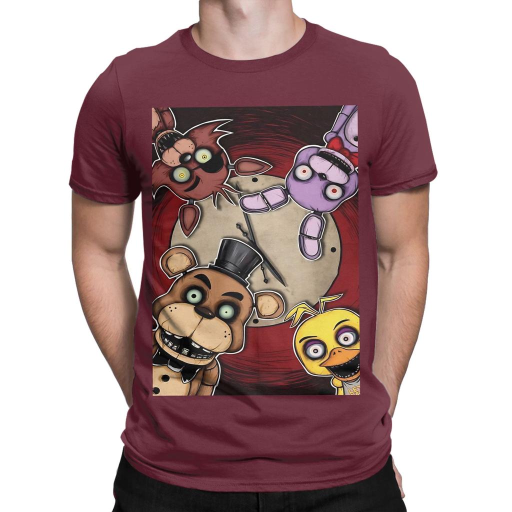 Five Nights At Freddy Funny 100 Cotton Tshirt Five Nights At Freddys Tops Tees For Unisex