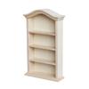 1:12 Dollhouse Japanese-Style Arc Top Bookcase Wall Cabinet Retro Mini Furniture Model