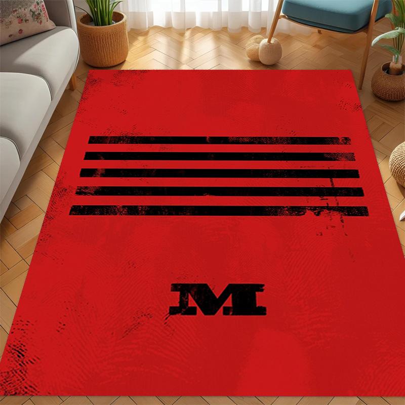 Bold Design: Big Bang Symbolism Carpet Floor Mats Living Room and Bedroom Mats Protective Pad Fashion Room