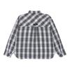 Bluetail Gray Check Shirt Azg1bl02gy