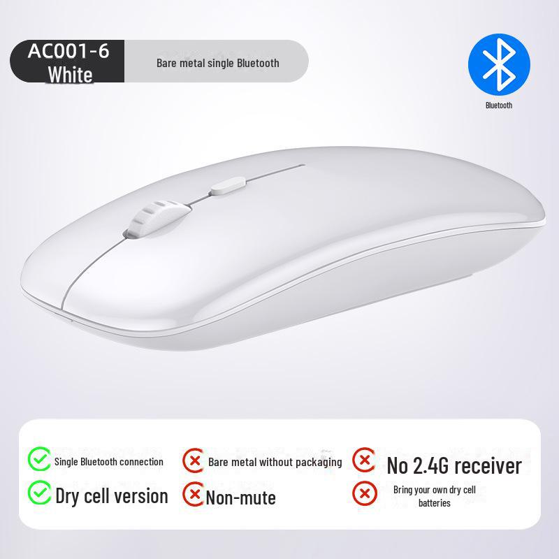 Ultra-Thin Portable Luminous Bluetooth Wireless Mouse